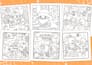 draw cute doodle line art illustration bold and easy coloring page for kids KDP